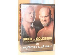 WWE: Backlash 2003 (DVD) The Rock vs Goldberg Lesnar Triple H Kane Cena Jericho
